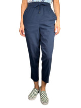 Pantalones de Tela Azules PLUS SIZE