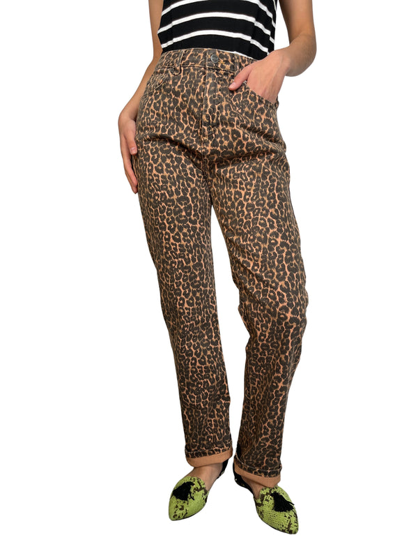 Jean Austin Leopard Café