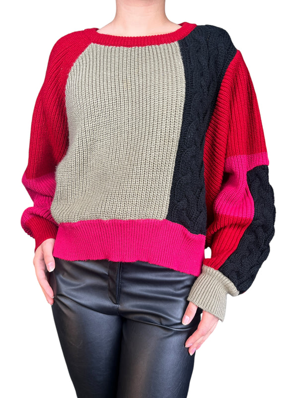 Sweater Tejido Multicolor
