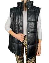 Chaqueta Sin Mangas Cuero