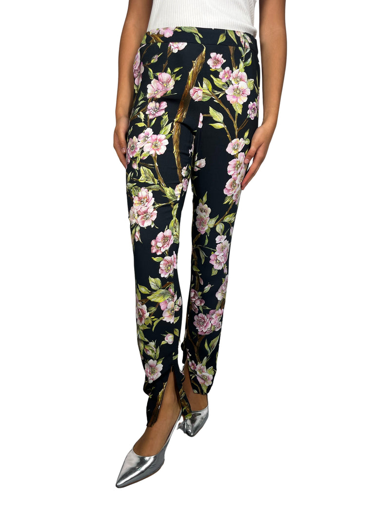 Pantalón Floral Viscosa