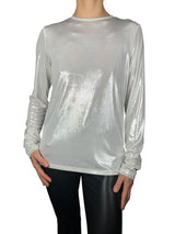 Polera Lurex Plata
