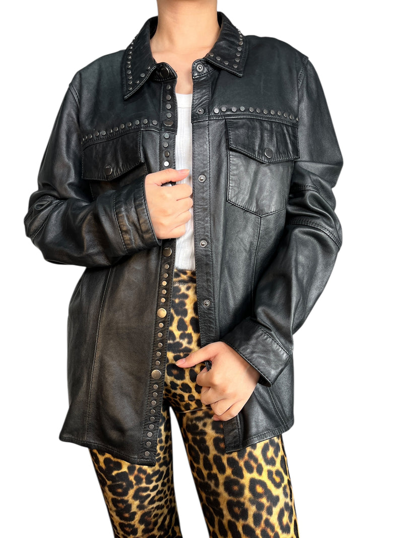 Sobrecamisa cuero