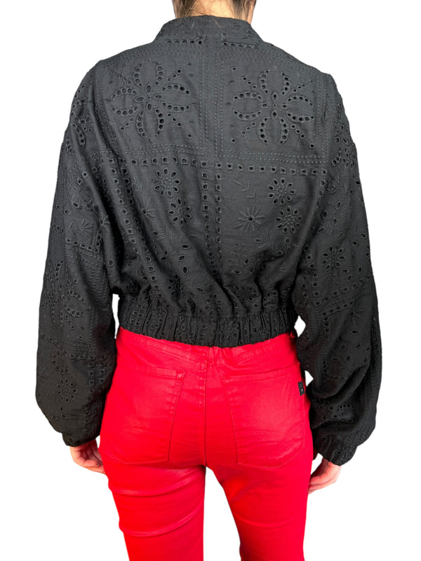 Chaqueta Broderie Bomber