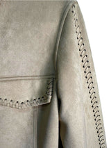 Chaqueta Detalles Trenzado