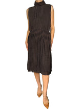 Vestido Midi Triángulos