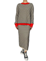 Set de Punto Rayas PLUS SIZE