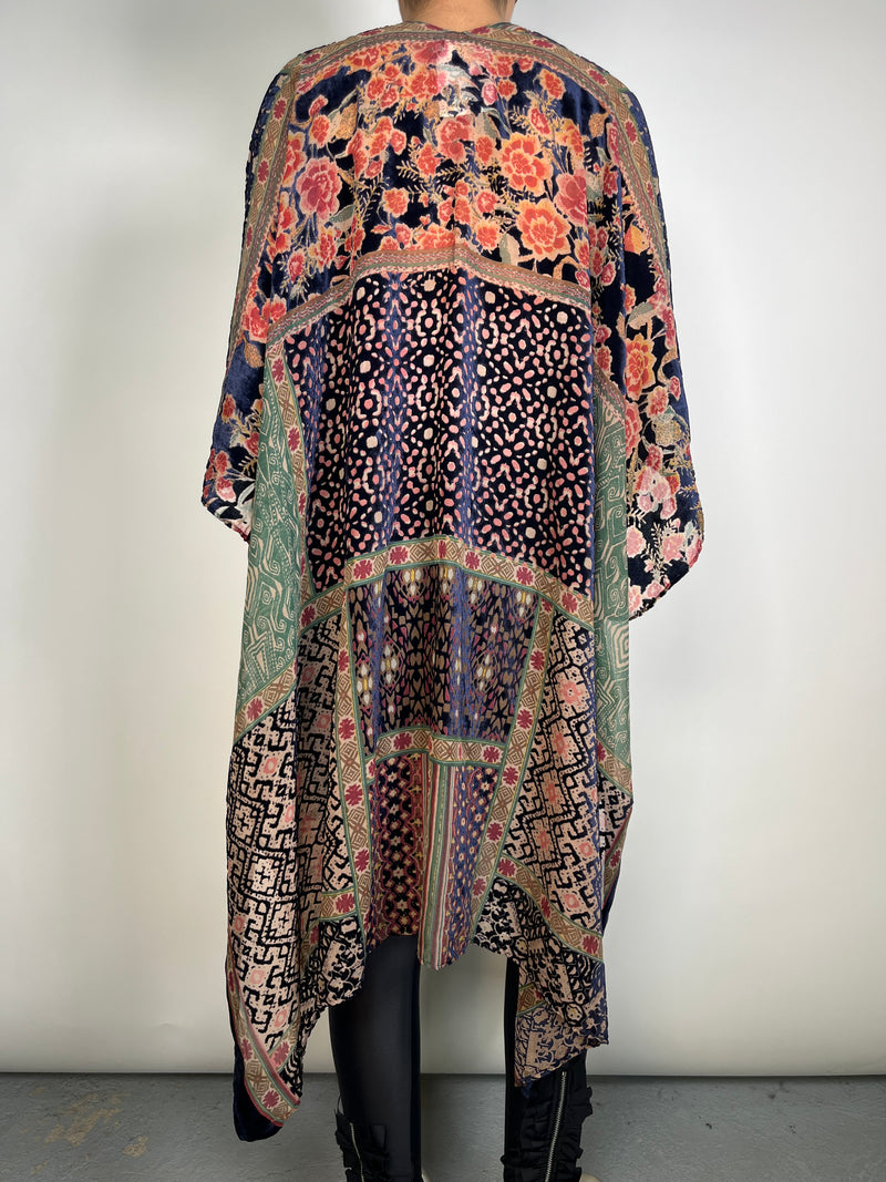 Kimono Multicolor Traslucido