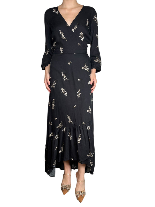Vestido Wrap Flores