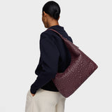Bolso de hombro grande burdeos TOUS Puffy bear
