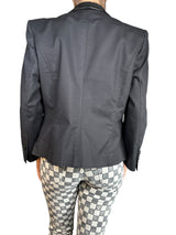 Blazer Solapa Cuero