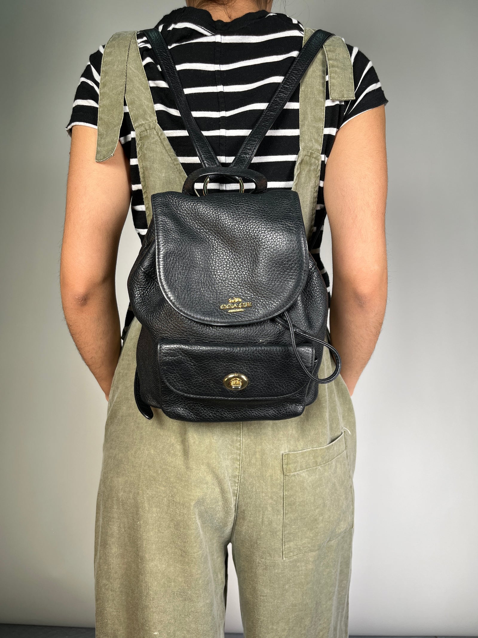 mini mochila coach