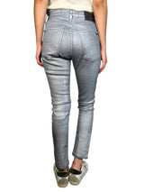 Jeans Slim Metal Silver