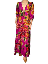 Vestido Viscosa Flores