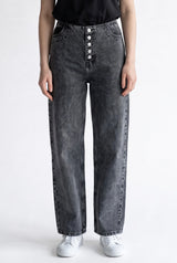 Jeans Pretina Botones