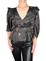 Blusa Frills Butterfly