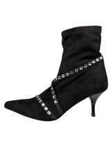 Botines Aplicaciones Brillantes