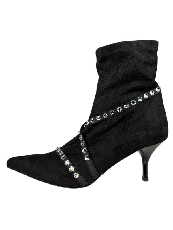 Botines Aplicaciones Brillantes