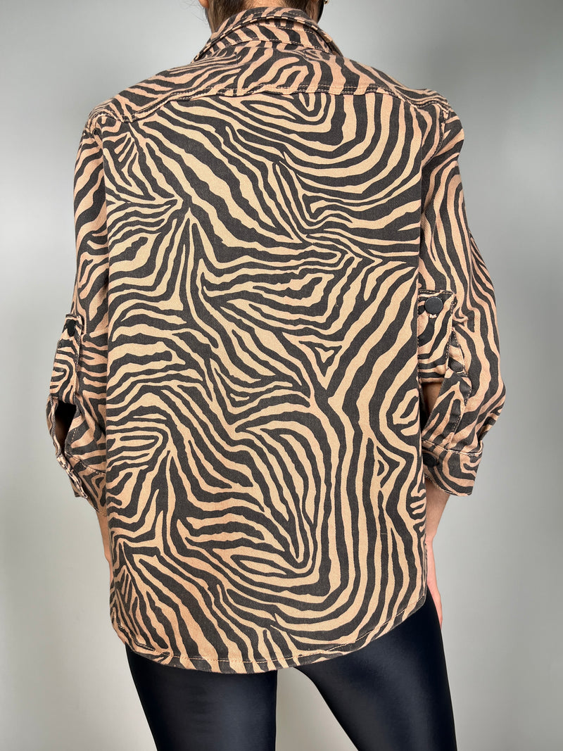 Sobrecamisa Animal Print