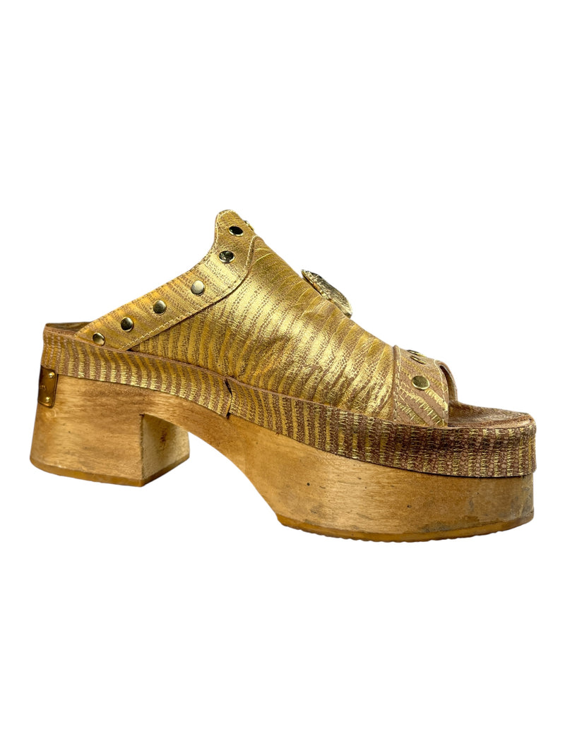 Sandalias Doradas