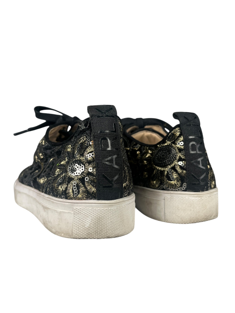 Zapatillas Paris Bordado Lentejuelas