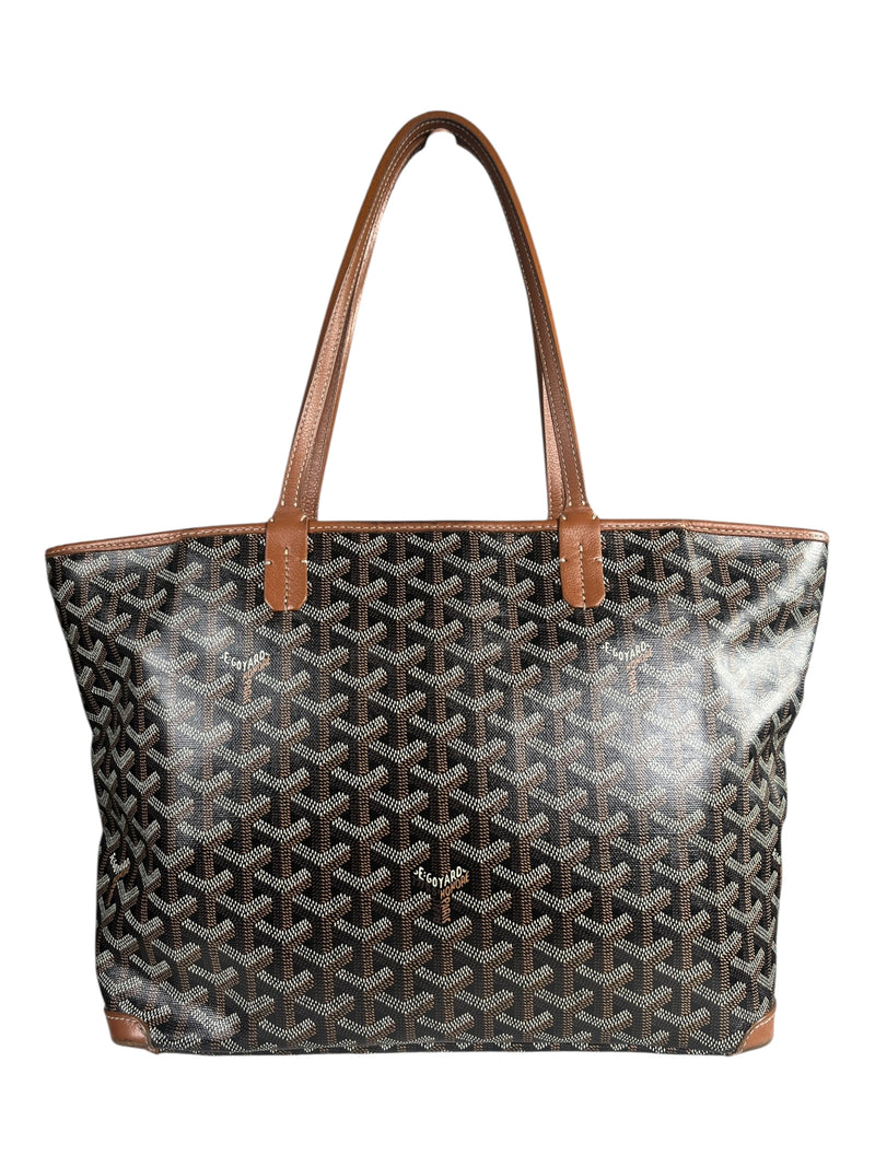 Cartera Goyardine Artois PM Noir Et Nat