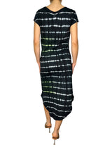 Vestido aplicaciones doradas