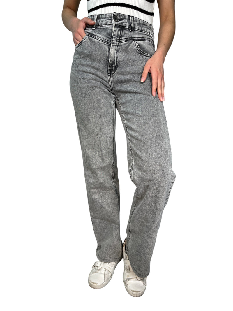 Jeans Ana Corte Gris