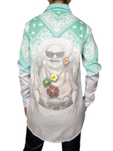 Camisa Estampado Buda