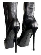 Botas Largas Punta Charol