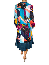 vestido Multicolor  Flores