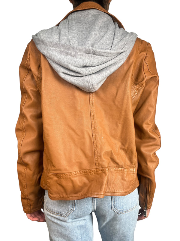 Chaqueta Biker Cuero 