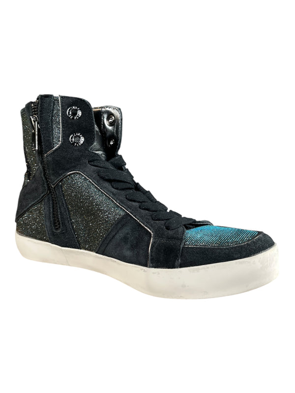 Zapatillas Caña Alta Brillo