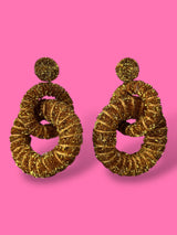 Aros Lurex Naranjos