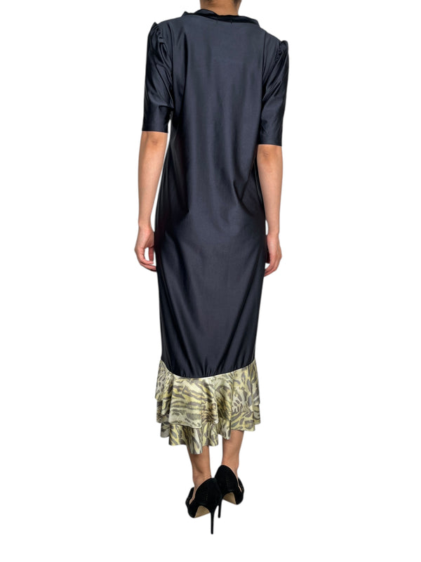 Vestido Detalle Animal Print