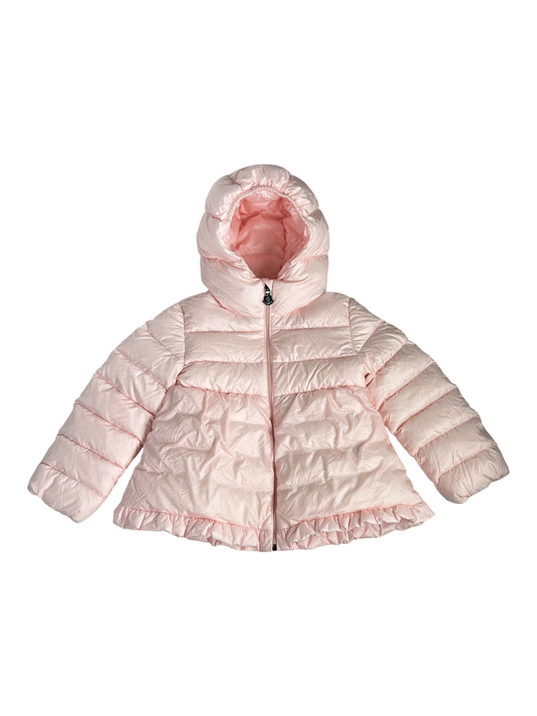 Parka Rosa Capucha