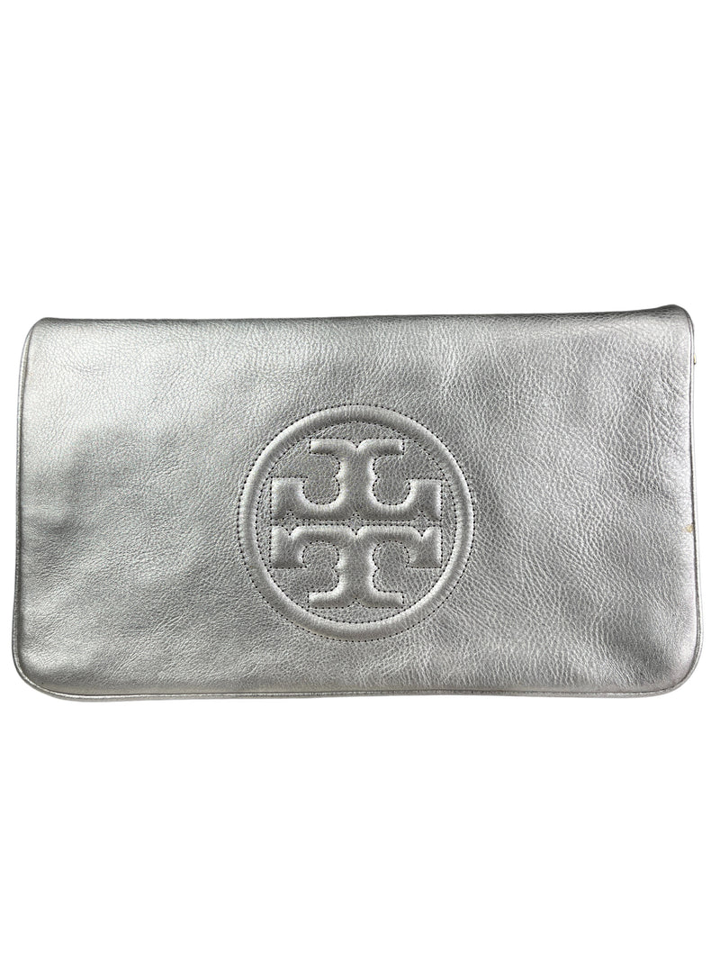 Cartera Clutch Silver