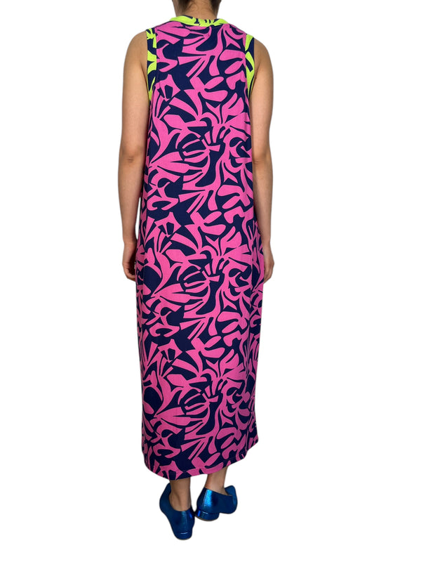 Vestido Rib Maxi Multicolor