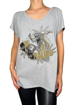 Polera Meryl Cannetille Skeleton