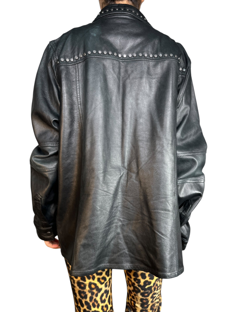 Sobrecamisa cuero