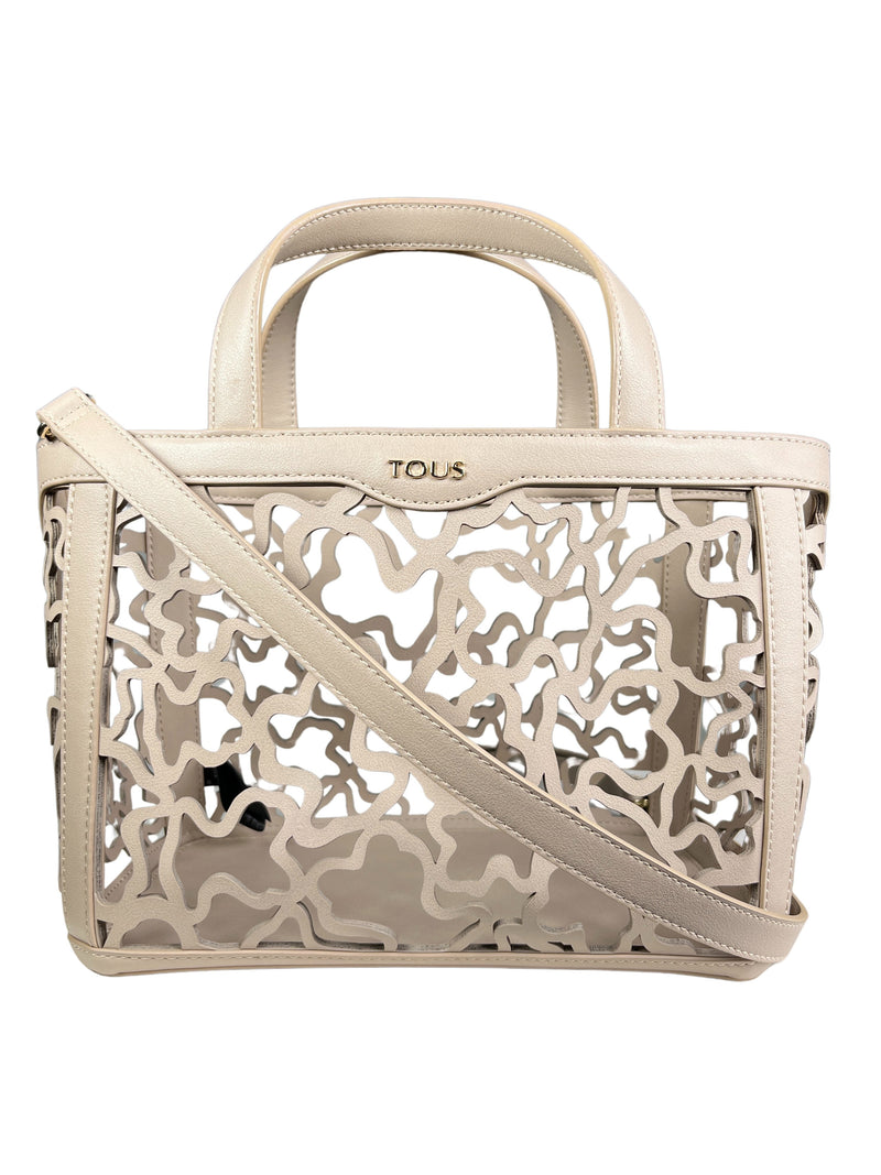 Handbag Neceser Tous Kaos Shock Clutch Bag Neceser Transparente