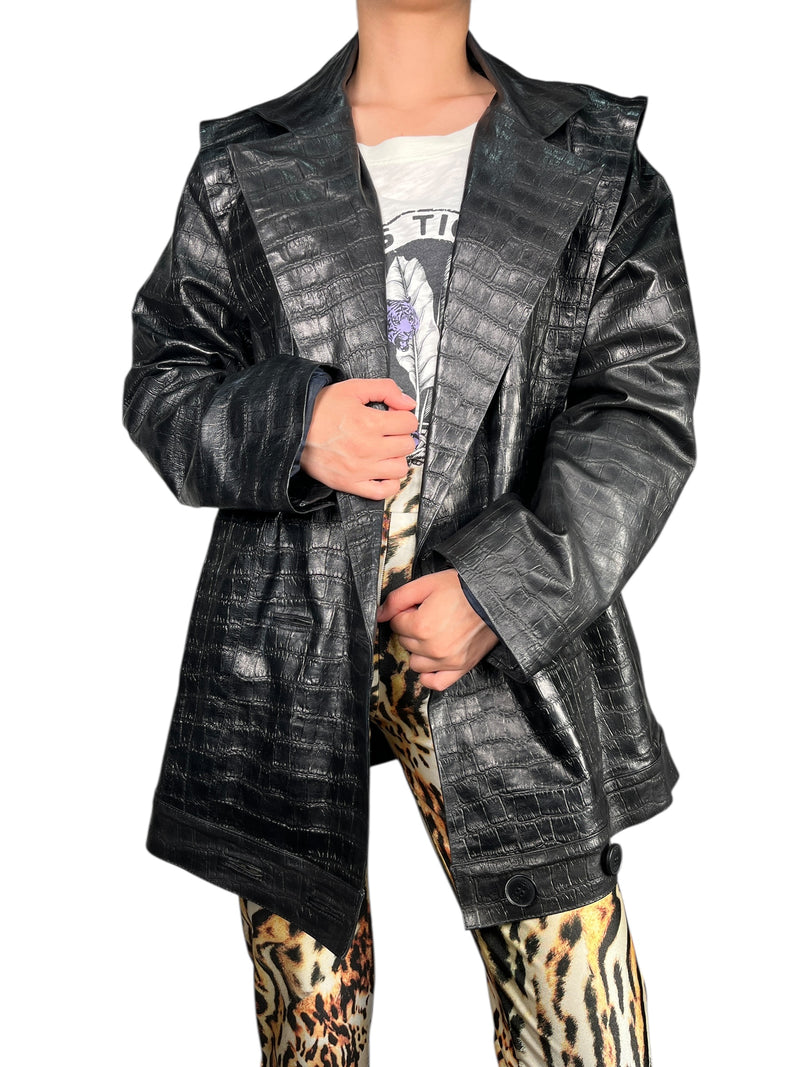 Chaqueta Croc Cuero