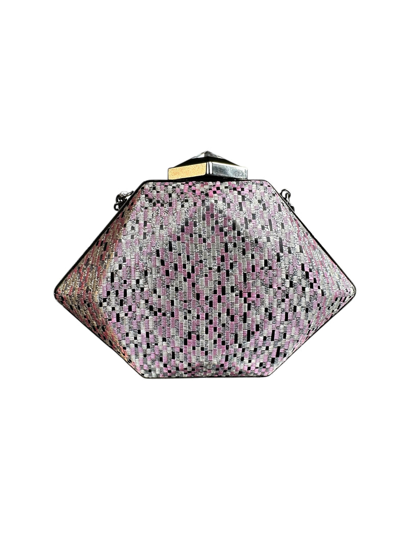 Clutch Fibras Metalizadas