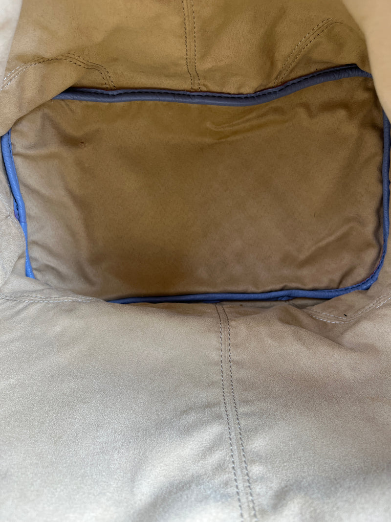 Cartera French Flair Leather Celeste
