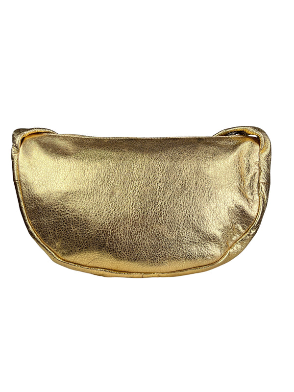 Bolso Dorado Cuero