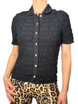 Camisa Fruncida Botones