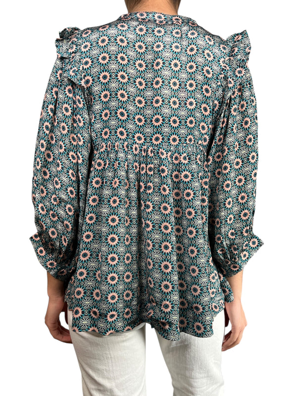 Blusa Osaka Kiku