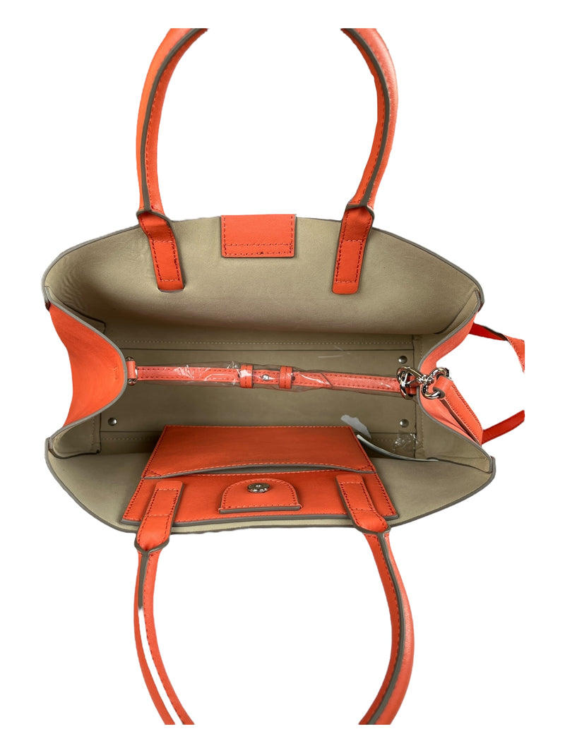 Bolso Cuero Coral