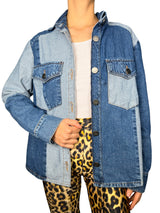 Sobrecamisa Boho Blue Denim