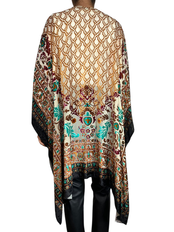 Kimono Multicolor Traslucido